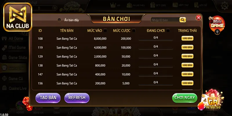 Game bài Na99 - Sảnh chơi thu hút hàng triệu cược thủ mỗi ngày Những mẹo chơi game bài Na99