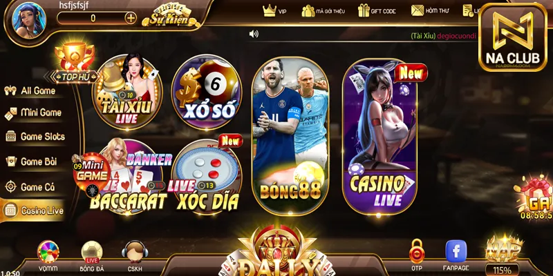 Thể thao Na99 - Tham gia cược kèo nhận ngay tiền thưởng Sảnh cá cược thể thao tại cổng game Na99